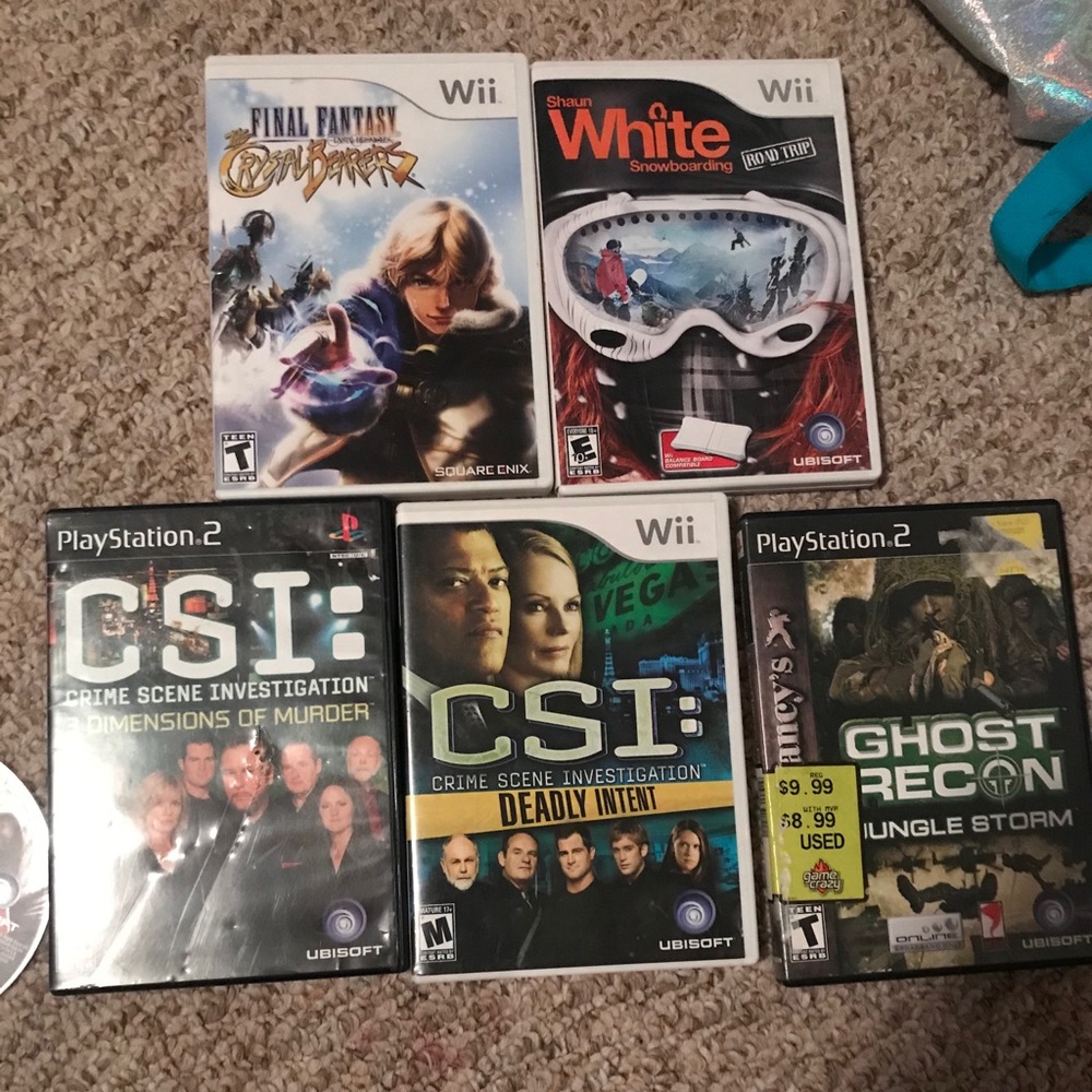 video games game lot